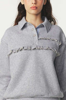 Pixie & Peach Serena Polo Sweatshirt