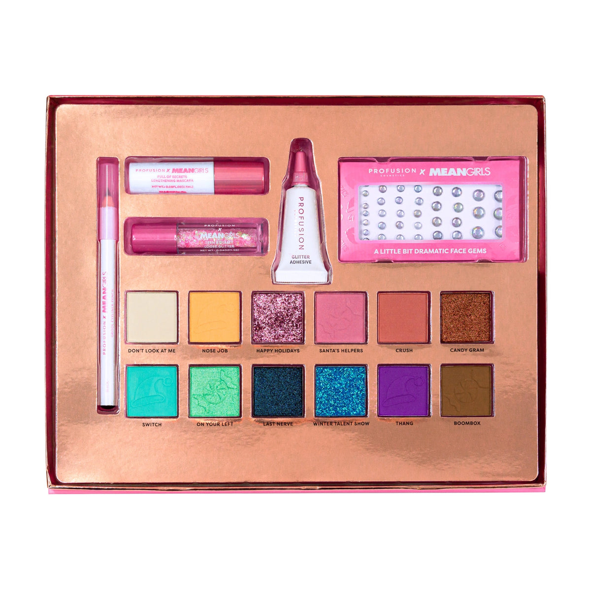 Shop Profusion Cosmetics Profusion Cosmetics Mean Girls Candy Gram Complete Makeup Kit online at Spoiled Brat