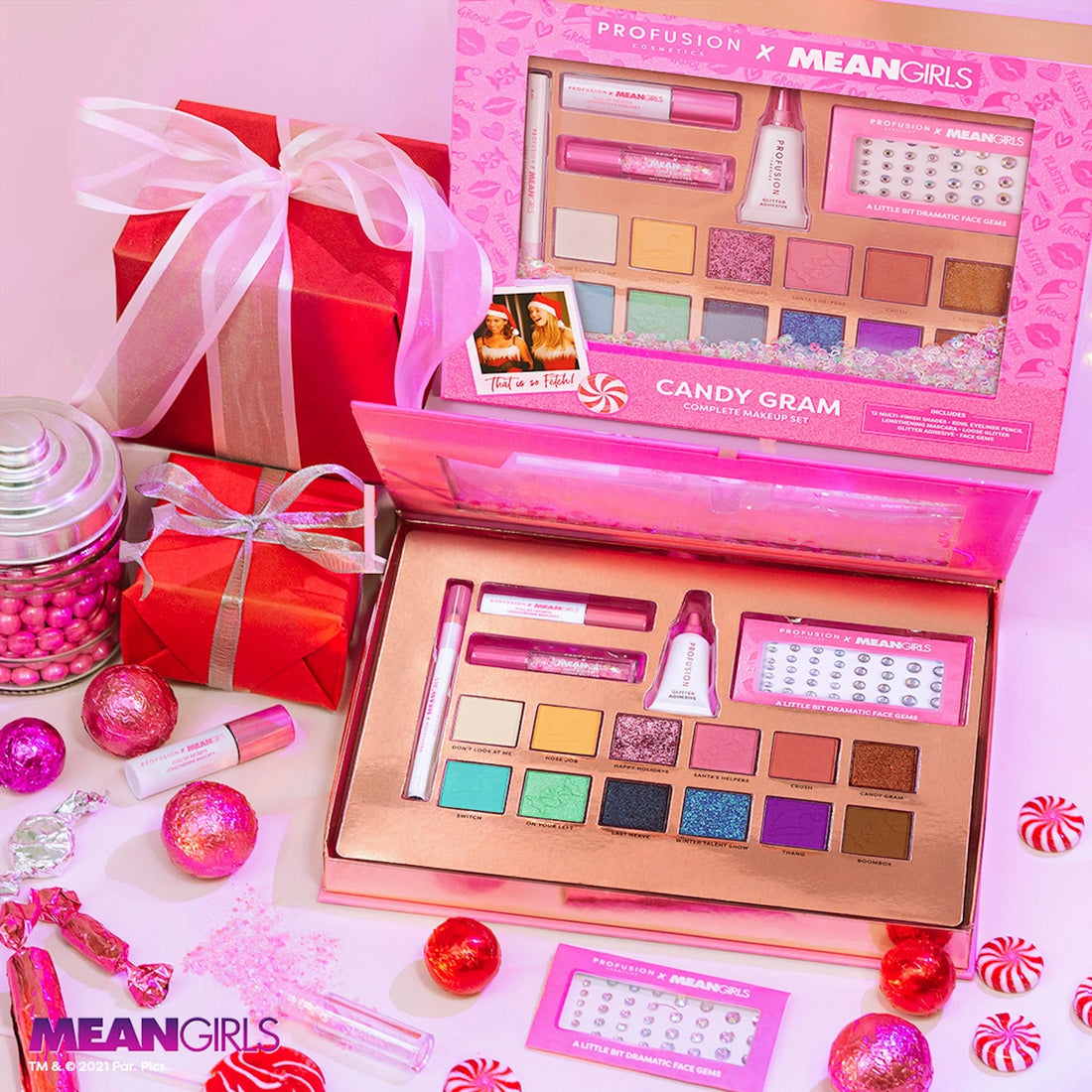 Profusion Cosmetics Mean Girls Candy Gram Complete Makeup Kit