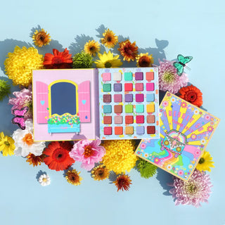 Shop Rude Cosmetics Flower Child 30 Pressed Pigment and Shadows Palette - Spoiled Brat  Online