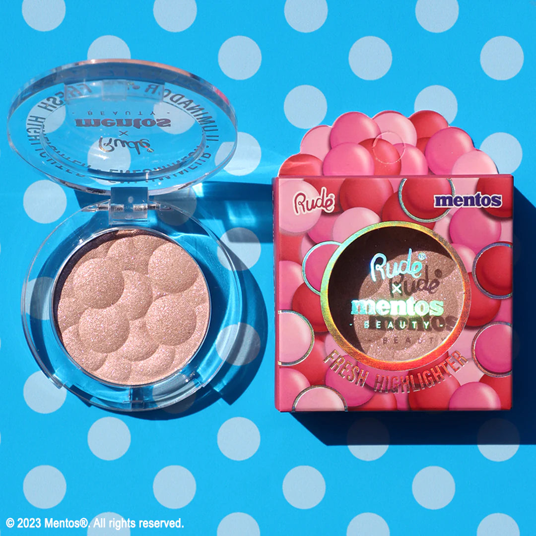 Shop Rude Cosmetics Mentos Fresh Highlighter - Premium Beauty Product from Rude Cosmetics Online now at Spoiled Brat 