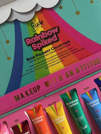 Rude Cosmetics Rainbow Spiked Vibrant Colours Base Pigment Collection