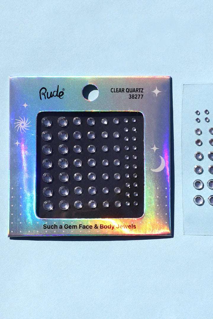 Rude Cosmetics Such A Gem Face & Body Jewels Face Tattoo by Rude Cosmetics as seen on celebrities