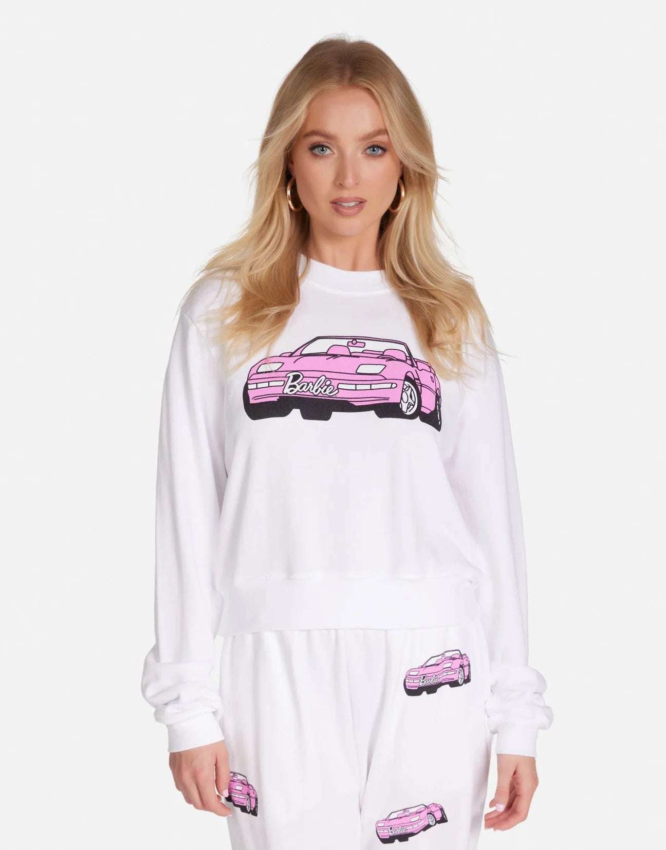 Lauren Moshi Spalding Barbie Convertible Sweatshirt Sweater by Lauren Moshi as seen on celebrities