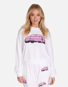 Lauren Moshi Spalding Barbie Convertible Sweatshirt Sweater by Lauren Moshi as seen on celebrities