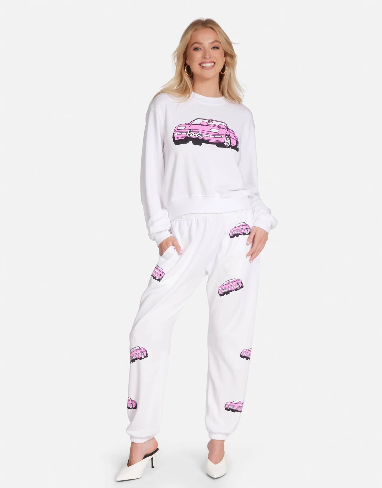 Lauren Moshi Spalding Barbie Convertible Sweatshirt