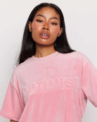 Samii Ryan Optimist Velour T-Shirt T-Shirts by Samii Ryan as seen on celebrities