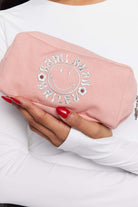 Samii Ryan x Smiley® Find Positivity Makeup Bag Cosmetic Case by Samii Ryan as seen on celebrities