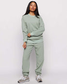 Samii Ryan Smiley® Thermal Crewneck Sweatshirt by Samii Ryan as seen on celebrities