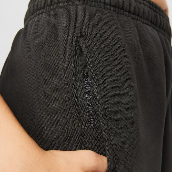 Samii Ryan Black Stone Wash Sweatpants Jogger Bottoms by Samii Ryan as seen on celebrities