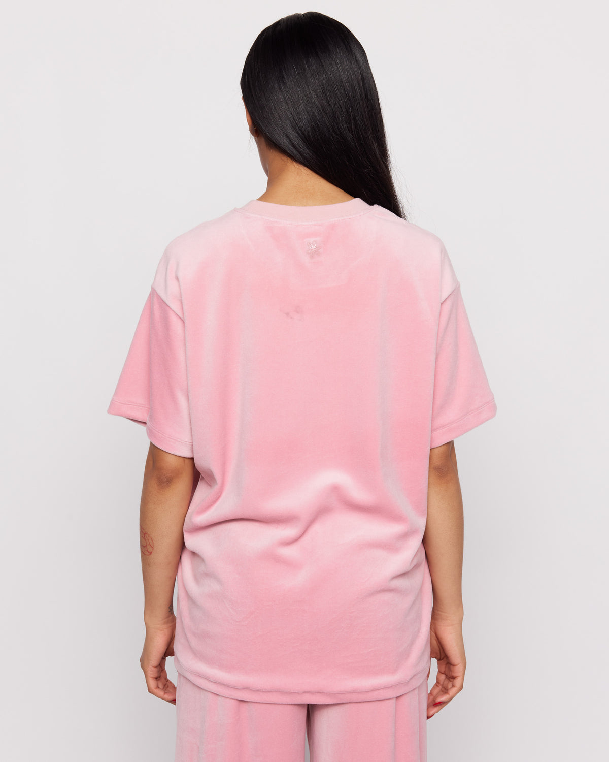 Shop Samii Ryan Samii Ryan Optimist Velour T-Shirt online at Spoiled Brat