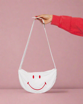 Shop Samii Ryan x Smiley® Nylon Crossbody Bag Online