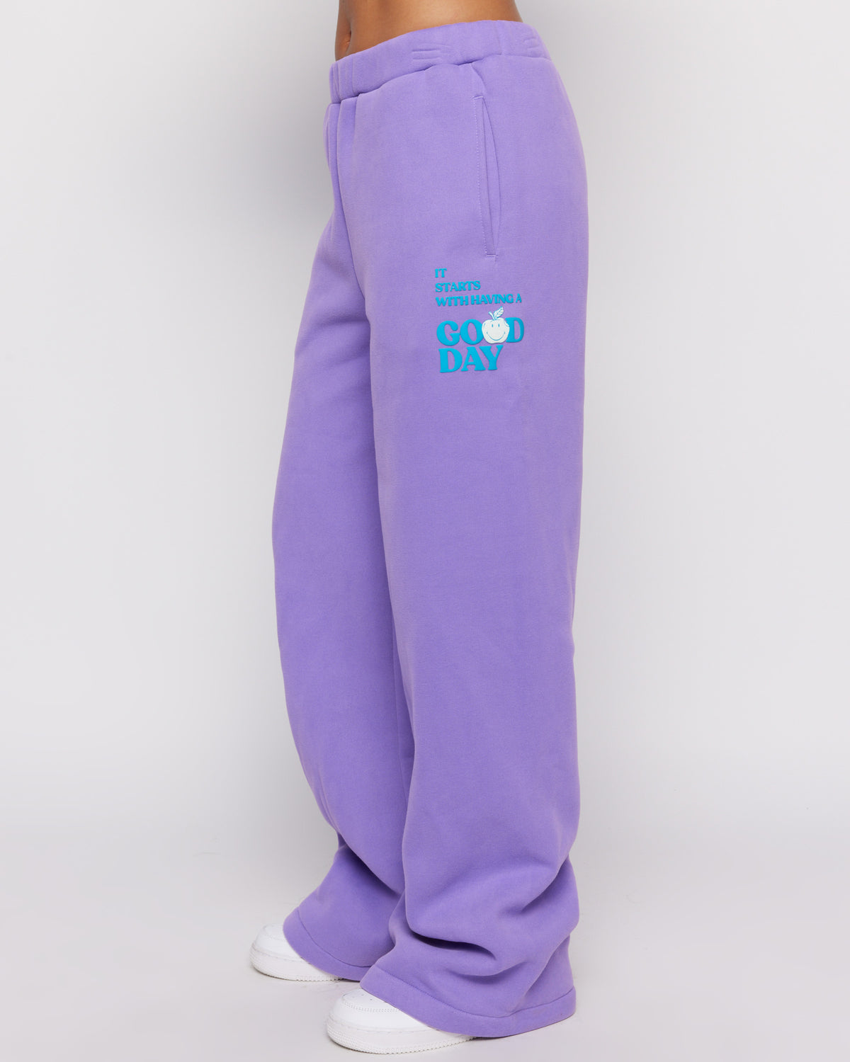 Shop Samii Ryan Samii Ryan Good Day SmileyWorld Sweatpants online at Spoiled Brat