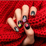 Mad Beauty Disney Pop Villains Heat Reveal Nail Stickers Nail Art by Mad Beauty as seen on celebrities