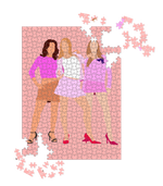 Shop Bored Sheep Bored Sheep Mean Girls Inspired: the Plastics Jigsaw Puzzle 500 Pcs online at Spoiled Brat