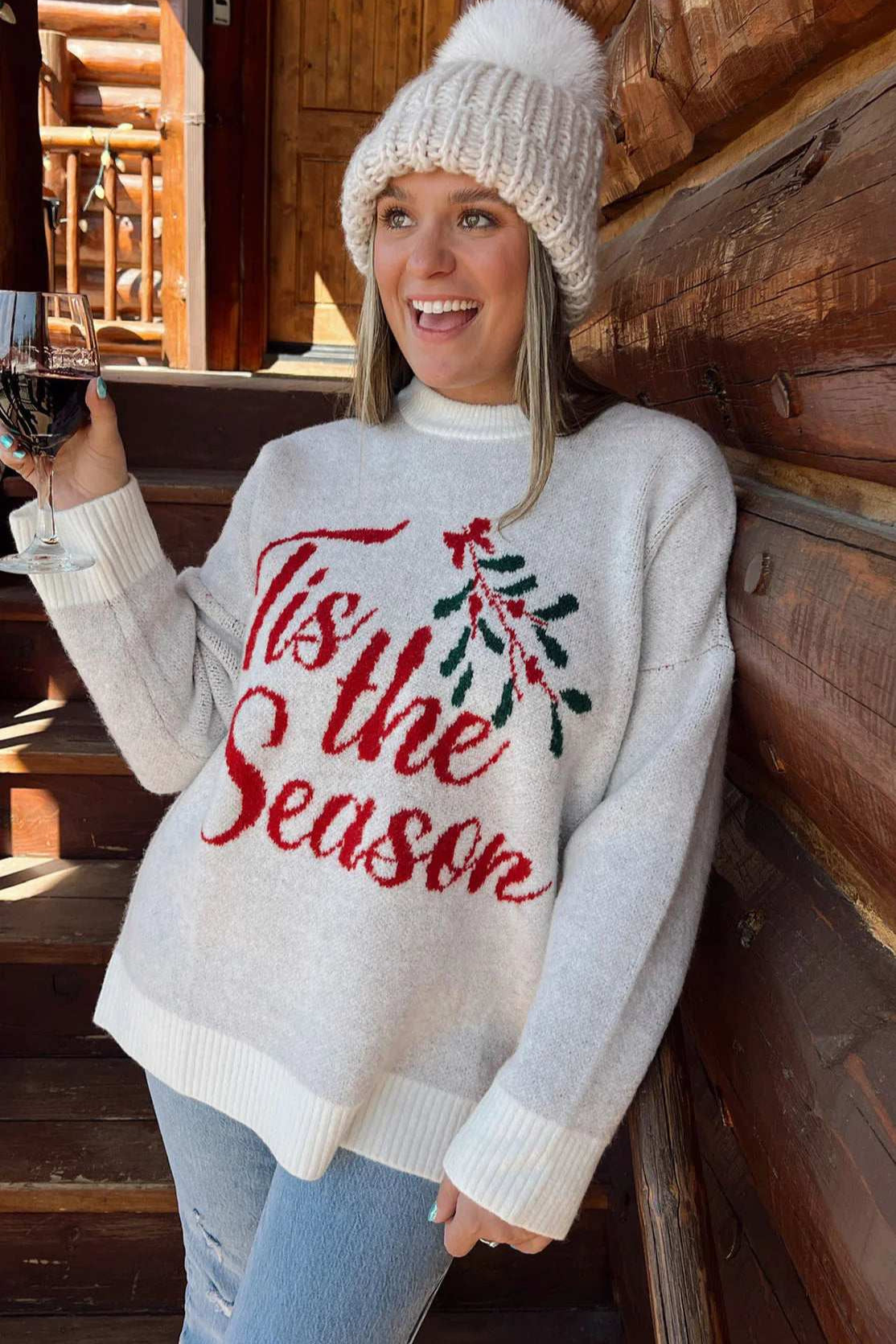 Show Me Your Mumu Tis The Season Christmas Jumper Sweater by Show Me Your Mumu as seen on celebrities