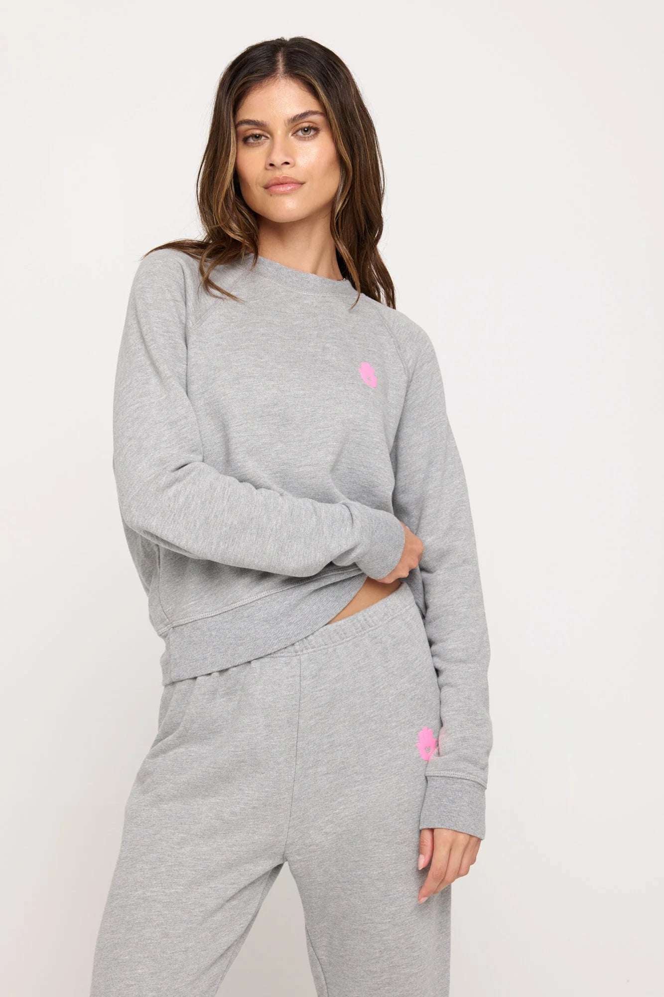 Spiritual Gangster Hamsa Forever Crew Pullover Hooded Sweatshirt by Spiritual Gangster as seen on celebrities