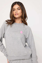 Spiritual Gangster Hamsa Forever Crew Pullover Hooded Sweatshirt by Spiritual Gangster as seen on celebrities
