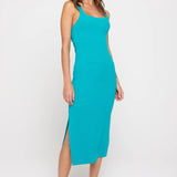 Spiritual Gangster Valerie Twist Back Midi Dress Maxi Dress by Spiritual Gangster as seen on celebrities