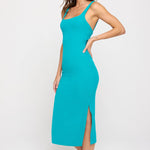 Spiritual Gangster Valerie Twist Back Midi Dress Maxi Dress by Spiritual Gangster as seen on celebrities