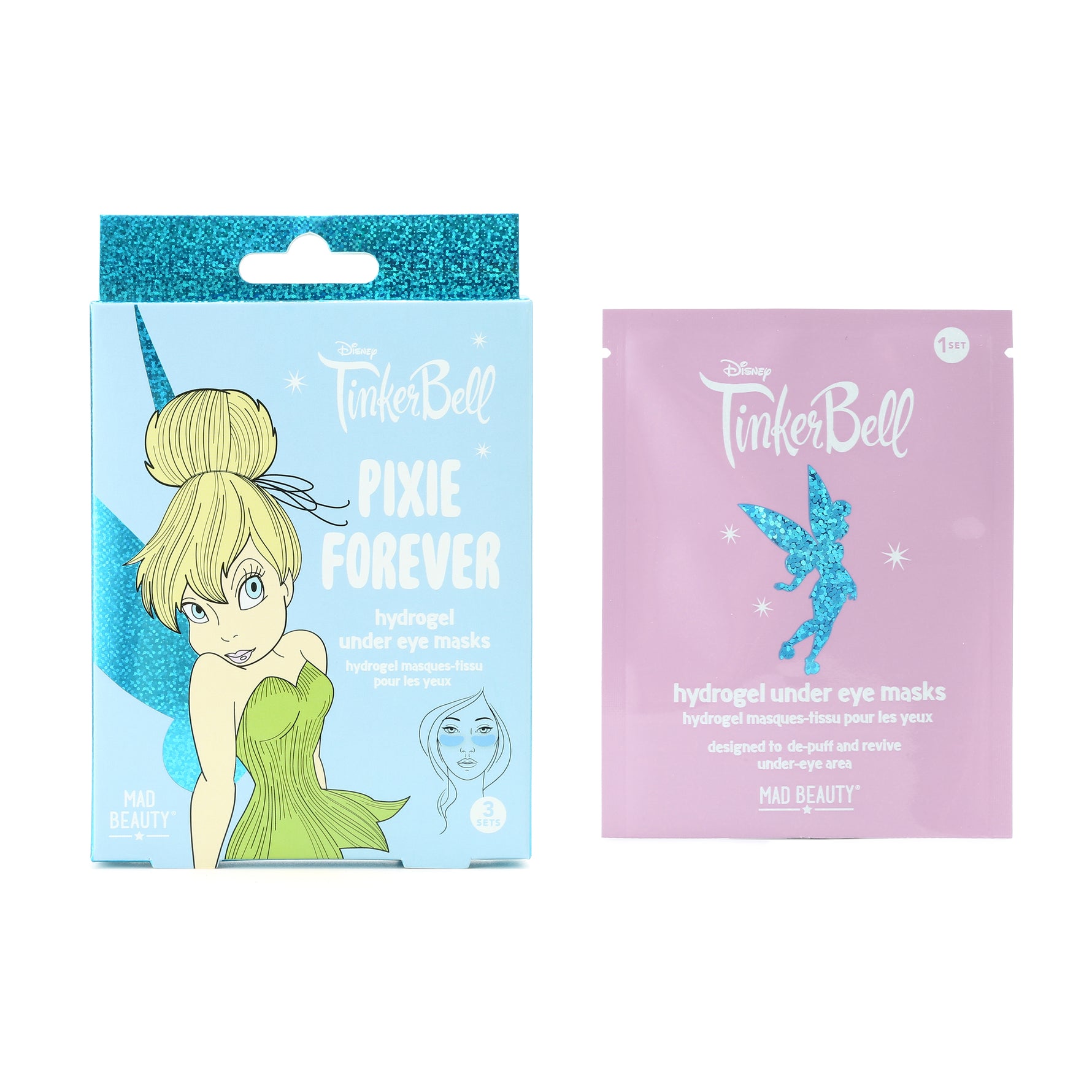 Shop Mad Beauty Disney TinkerBell Pixie Perfection Hydrogel Under Eye Patches online at Spoiled Brat