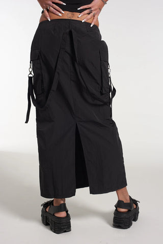 The Ragged Priest Aura Parachute Maxi Skirt