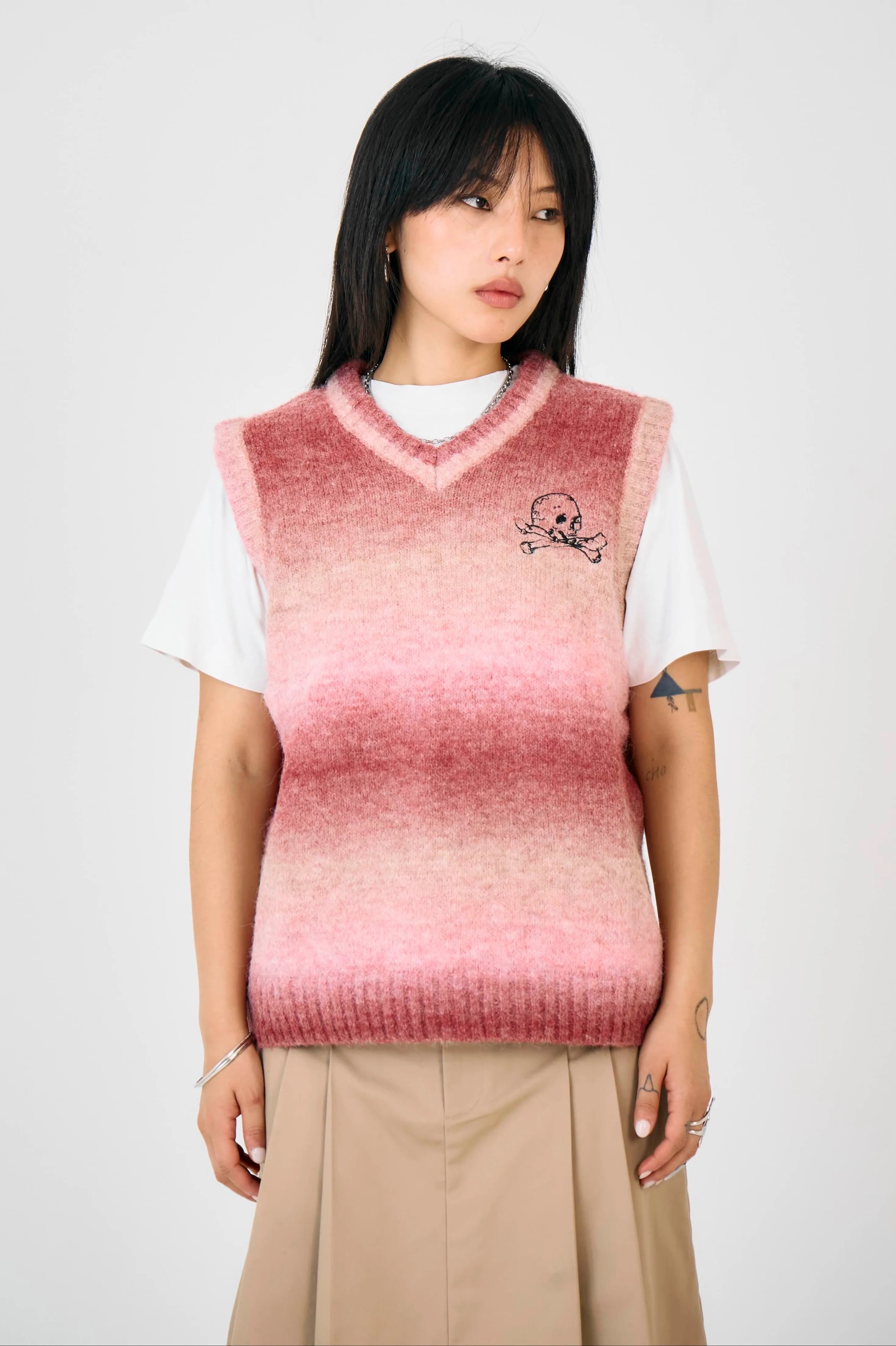 Shop The Ragged Priest Club Spacedye Knit Vest Top Online