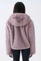 The Ragged Priest Julia Pink Faux Fur Coat