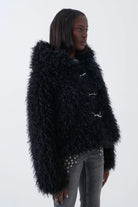 The Ragged Priest Julia Shaggy Faux Fur Coat