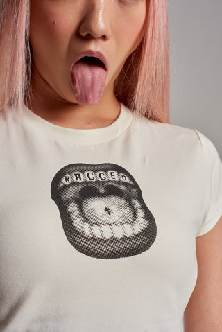 Shop The Ragged Priest Mouthy Baby Tee - Spoiled Brat  Online