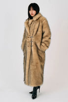 The Ragged Priest Tara Maxi Faux Fur Coat