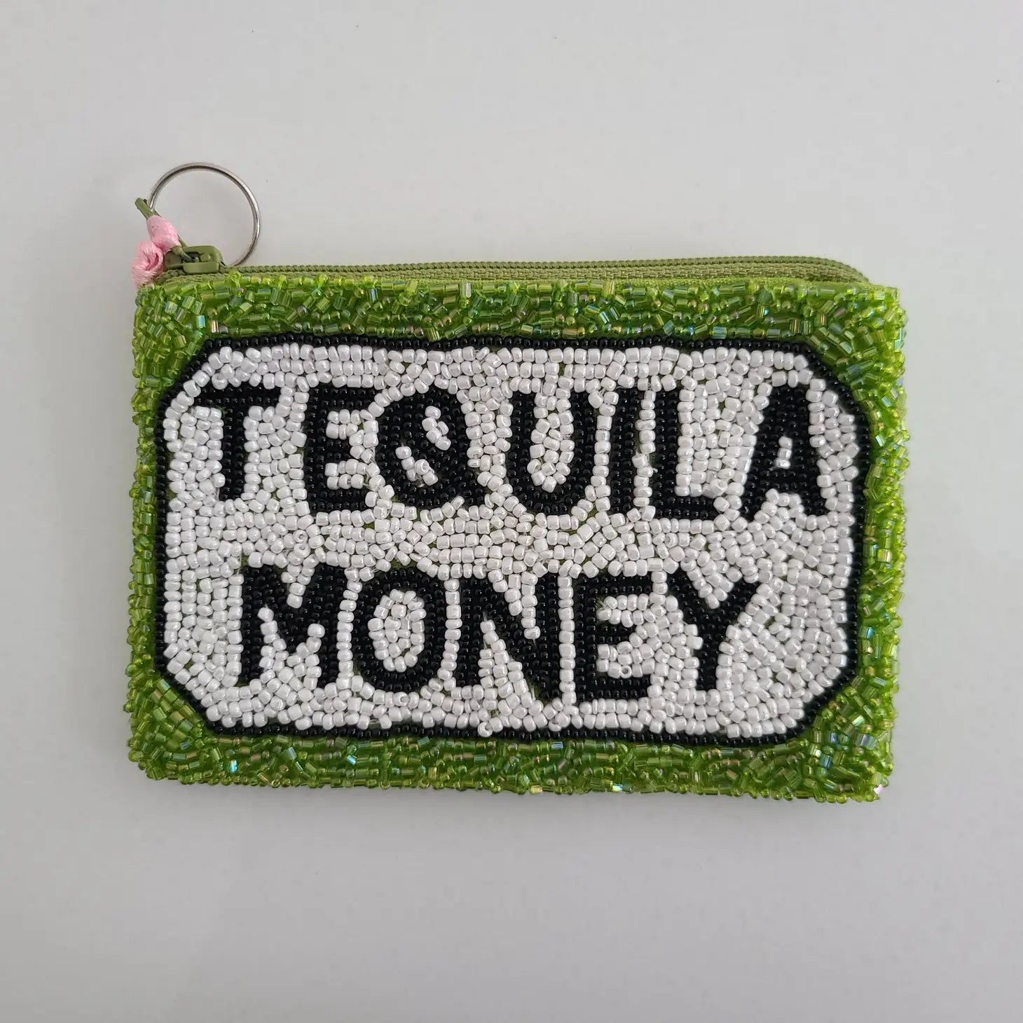 Shop Tiana Designs Hand Beaded Tequila Money Coin Purse - Premium Purse from Tiana New York Online now at Spoiled Brat 