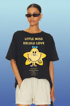 The Laundry Room Little Miss Delulu Love Oversized Tee