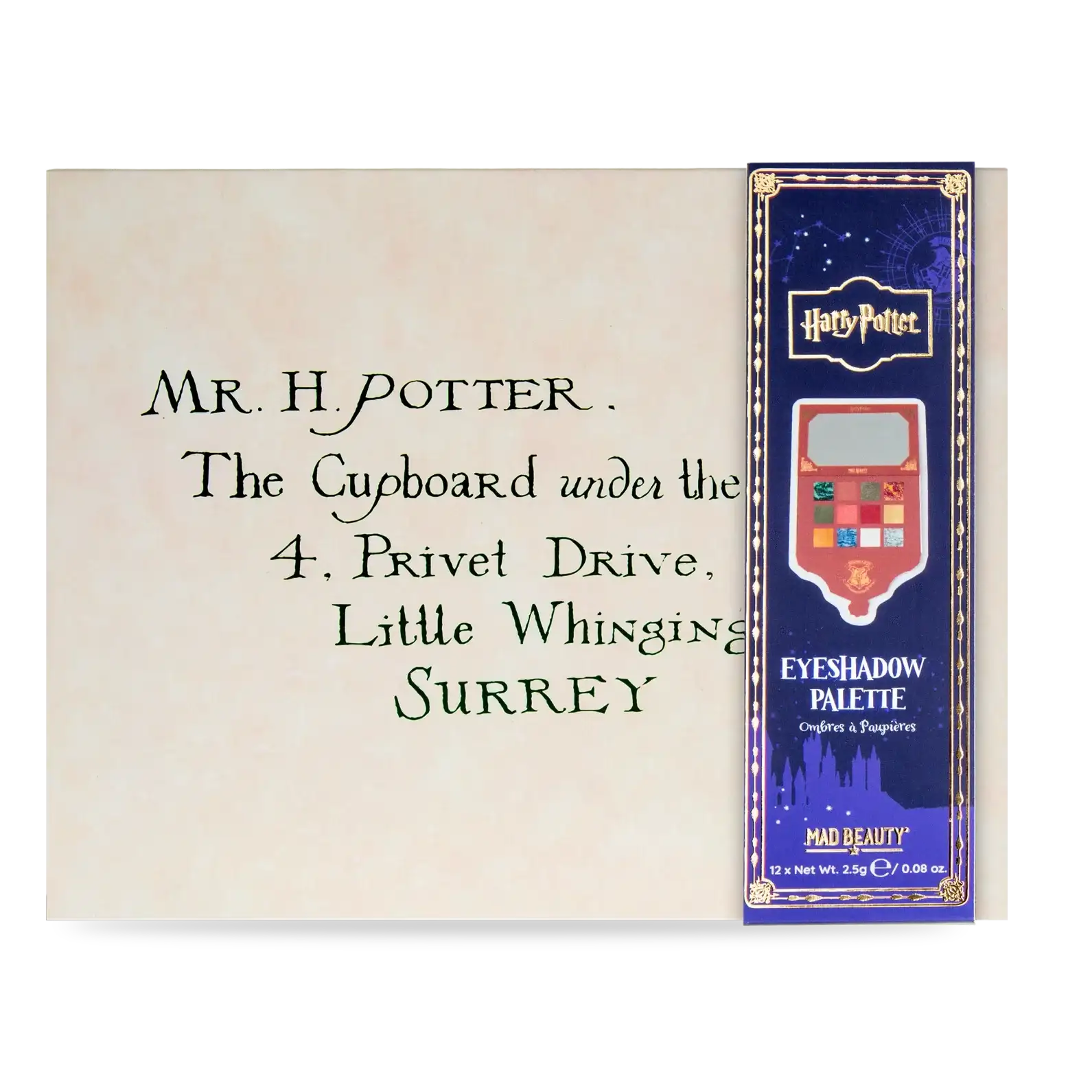 Harry Potter Acceptance Letter Eyeshadow Palette