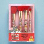 Shop Mad Beauty Warner Brothers Tom & Jerry Cosmetic Brush Set online at Spoiled Brat