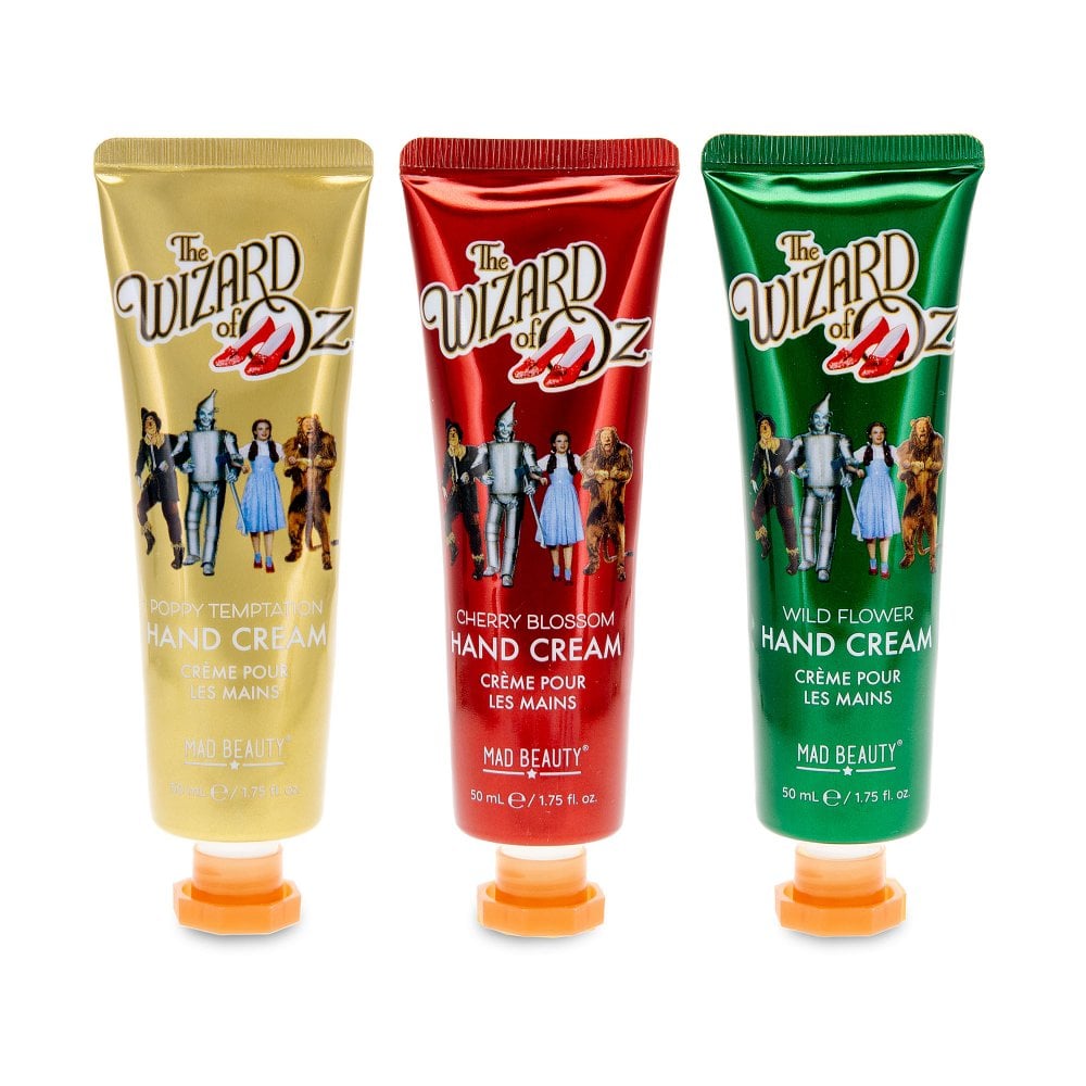 Shop Mad Beauty Warner Brothers Wizard Of Oz Hand Cream Trio online at Spoiled Brat