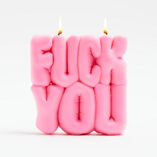 Shop Wavey Casa FUCK You Pink Puffer Candle - Spoiled Brat  Online