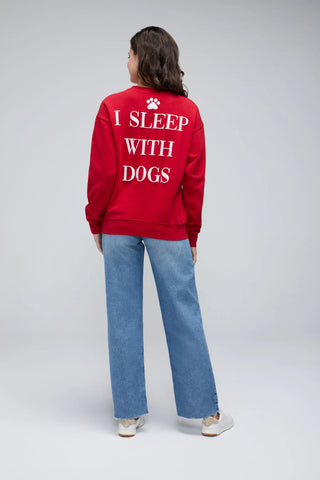 Shop Wildfox Love My Pup Cody Sweatshirt - Spoiled Brat  Online