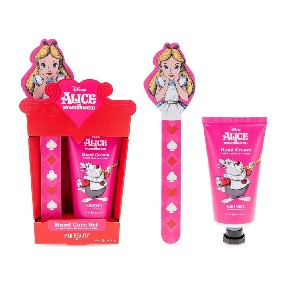 Alice in Wonderland Nail Care Duo Nail Art by Mad Beauty as seen on celebrities
