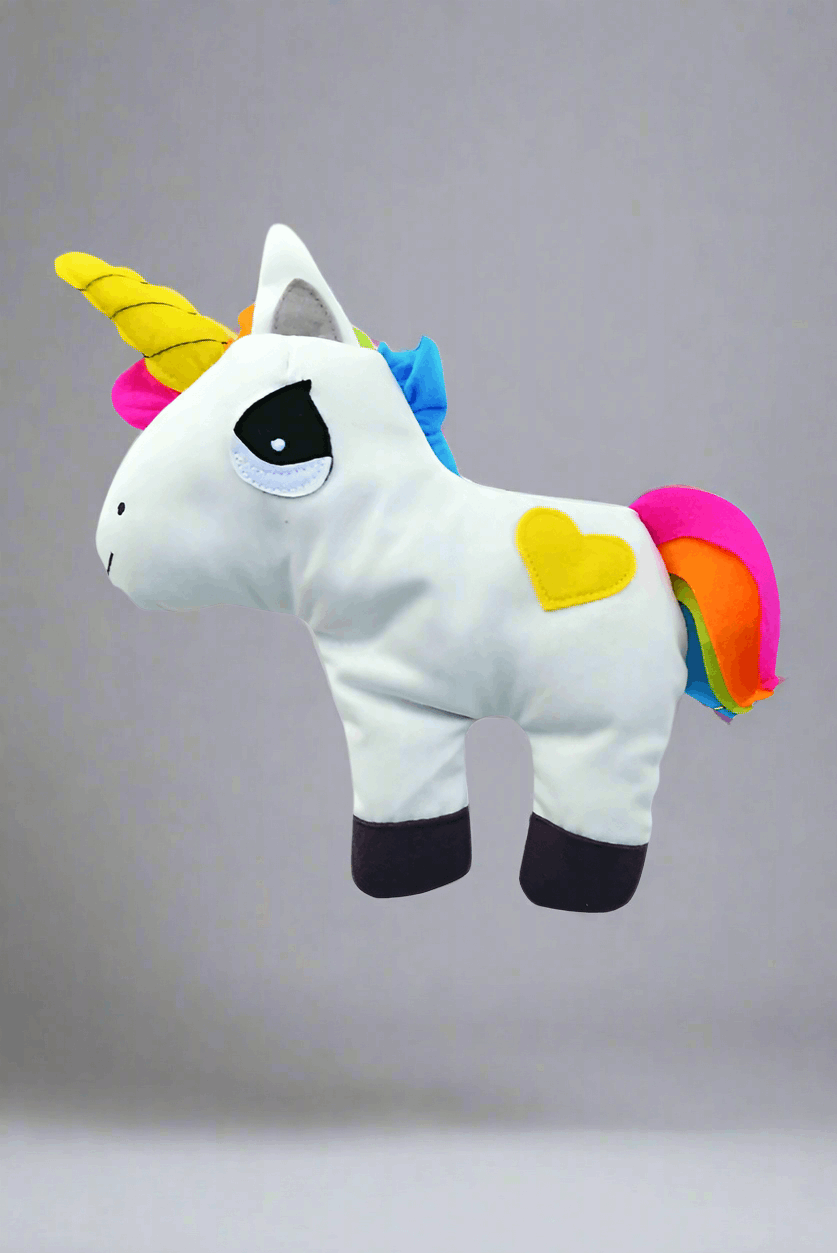 Bitten Design Huggable Unicorn Hot Water Bottle by Bitten as seen on celebrities