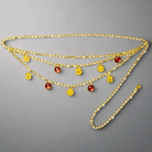 Shop Buckle Down Products Buckle Down Products Winnie the Pooh Charm Chain Belt Belt for women – premium loungewear and festival fashion at Spoiled Brat