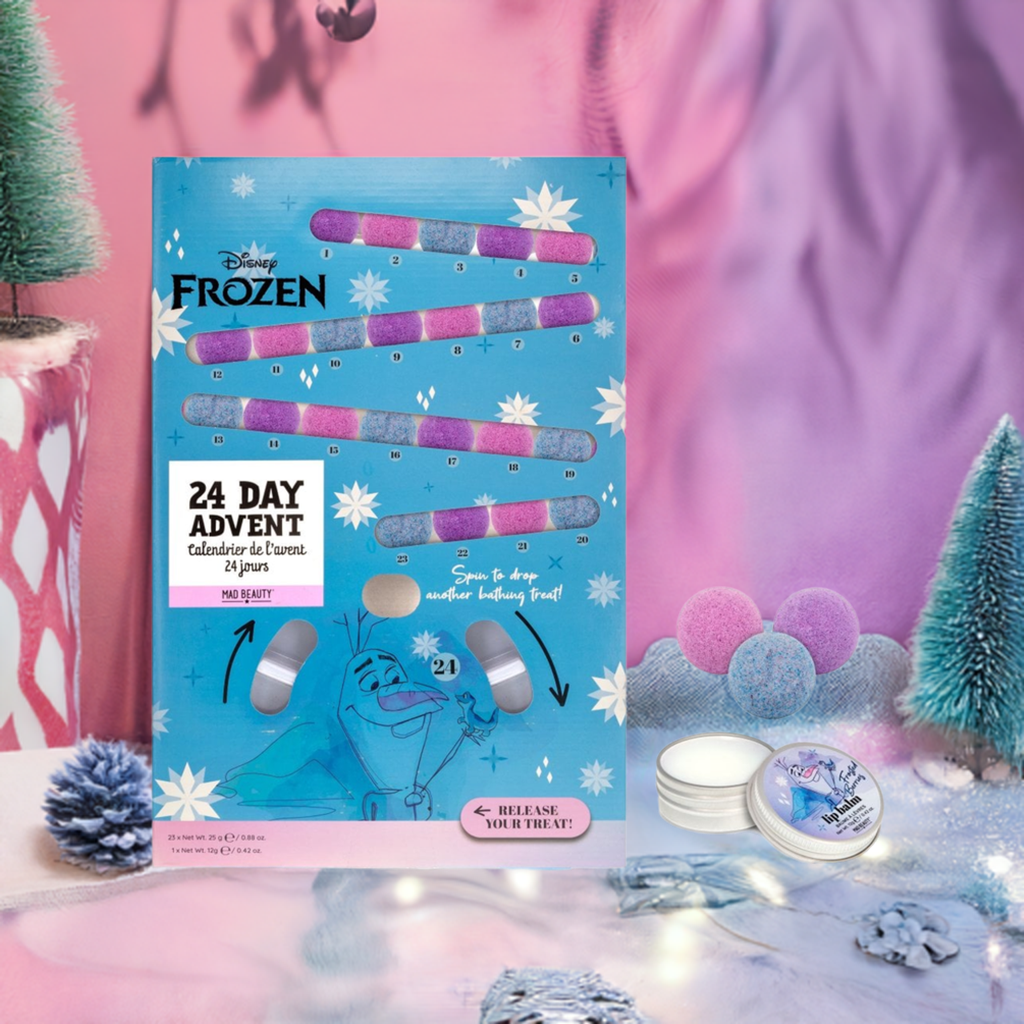 Shop Mad Beauty Disney Frozen Bath Fizzer Advent Calendar online at Spoiled Brat