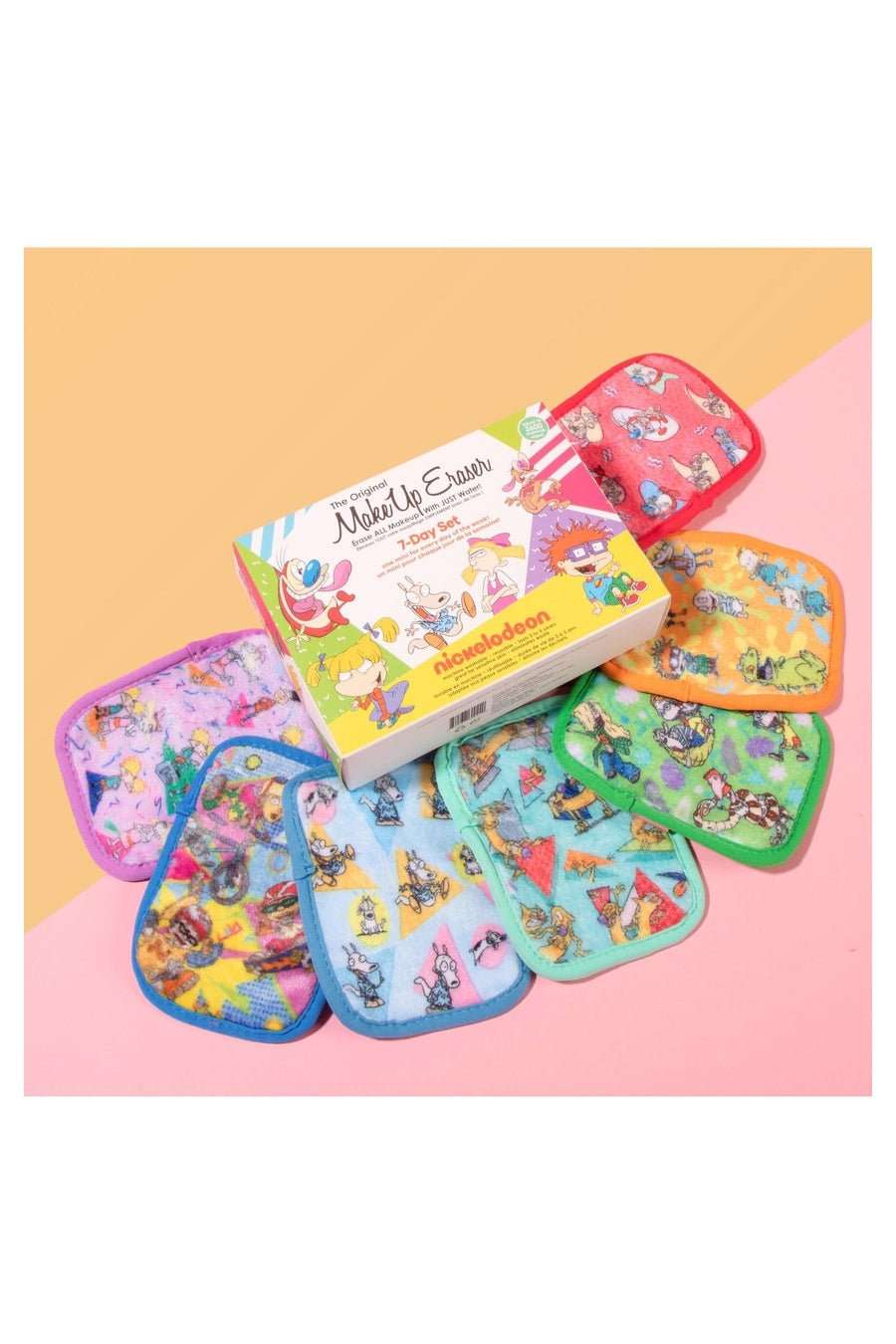 Shop Makeup Eraser Makeup Eraser 90's Nickelodeon 7 Day Set Beauty Product for women – premium loungewear and festival fashion at Spoiled Brat