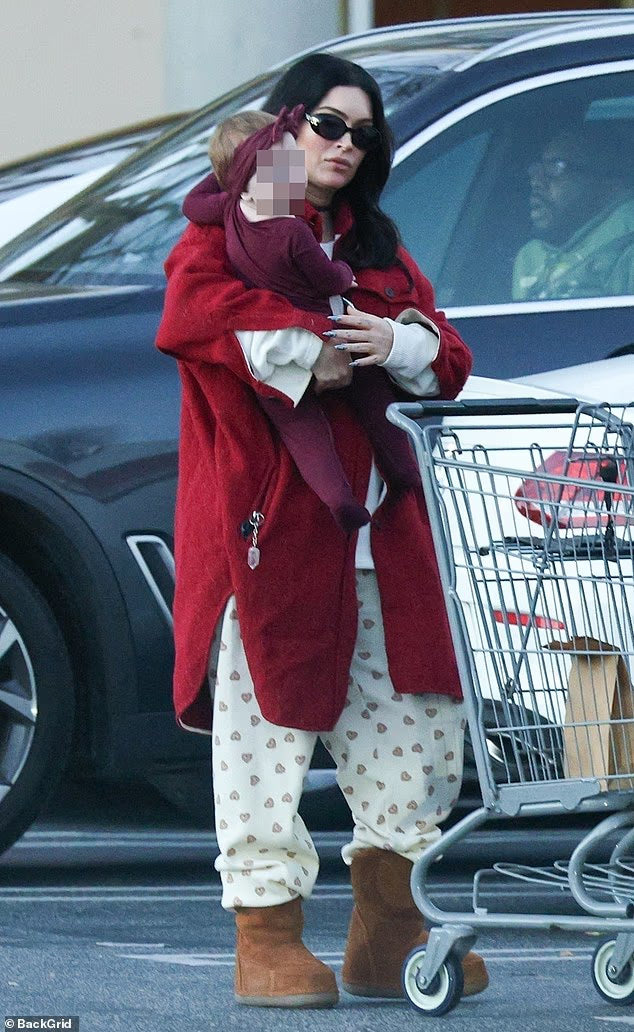 Boys Lie Heavenly Room Service PJ Printed Kimmy Pants as seen on Megan Fox