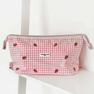 Coconut Lane Strawberry Picnic Magic Lifestyle Pouch Cosmetic Case by Coconut Lane as seen on celebrities