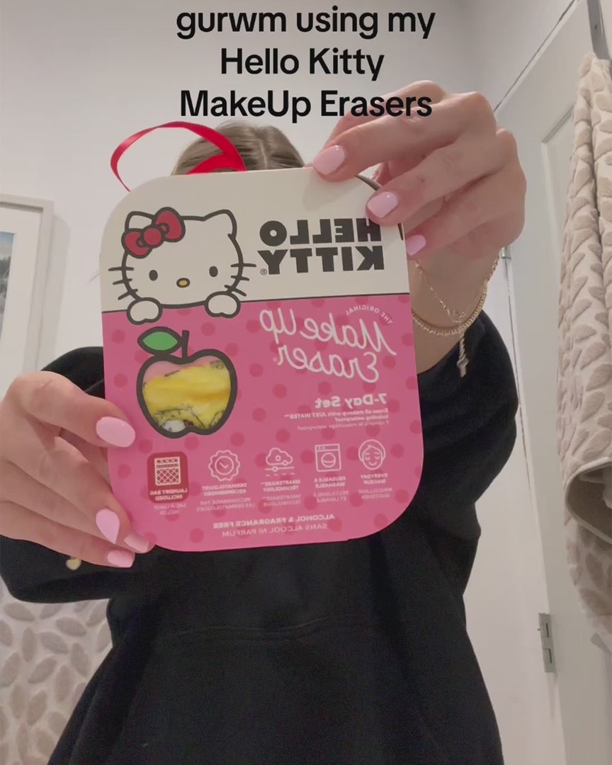 Shop Makeup Eraser Makeup Eraser Hello Kitty 7-Day Classic Set online at Spoiled Brat