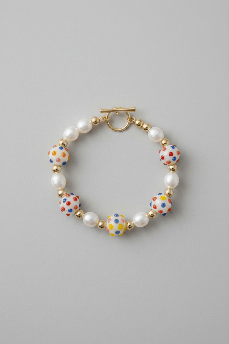 Shop 8 Other Reasons Sofia Richie x 8 Other Reasons Glass Bead Charm Bracelet Bracelet for women – premium loungewear and festival fashion at Spoiled Brat