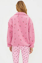Shop Beach Riot Beach Riot Bennie Fleece Jacket as seen on Chloe Meadows Jacket for women – premium loungewear and festival fashion at Spoiled Brat
