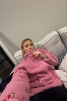 Shop Beach Riot Beach Riot Bennie Fleece Jacket as seen on Chloe Meadows Jacket for women – premium loungewear and festival fashion at Spoiled Brat