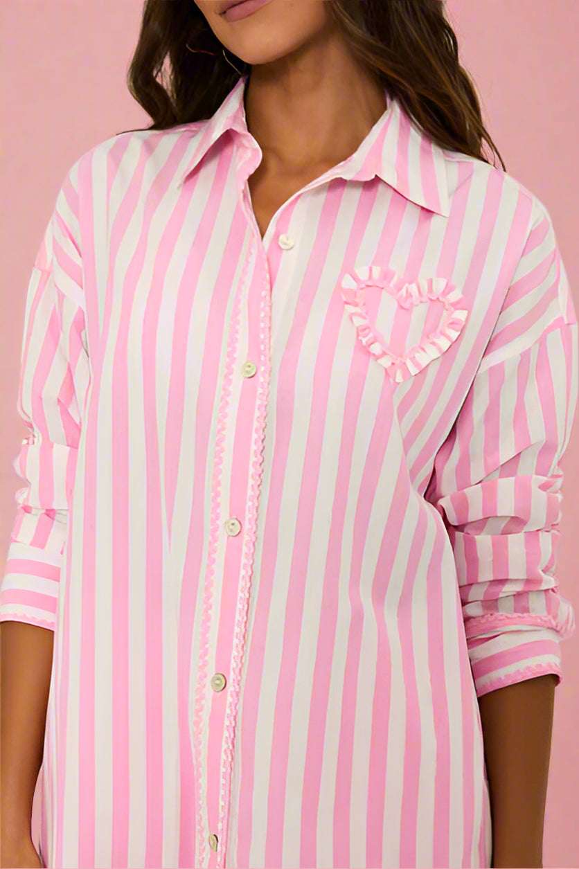 Beach Riot Cassidy Prism Pink Blouse by Beach Riot – Shirt – Pink | Spoiled Brat UK